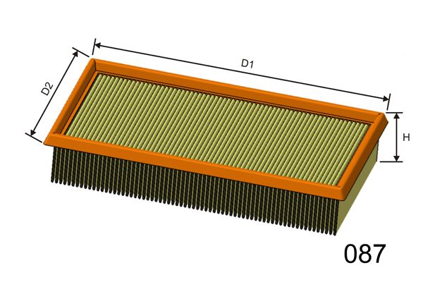 MISFAT Õhufilter P477