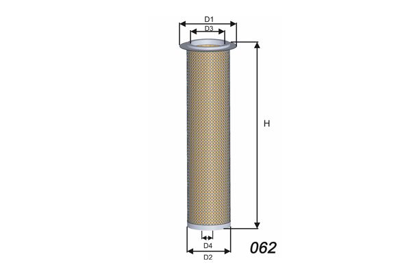 MISFAT Lisa õhufilter R1022