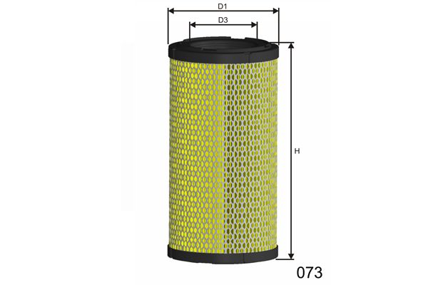 MISFAT Õhufilter R1069