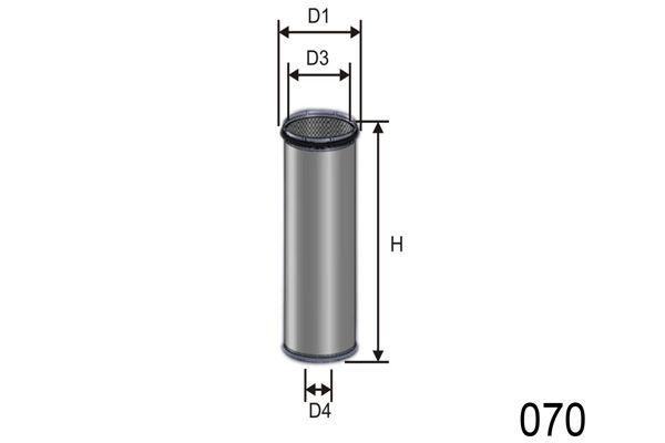 MISFAT Lisa õhufilter R166