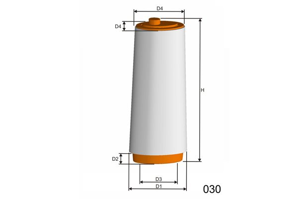 MISFAT Воздушный фильтр R353