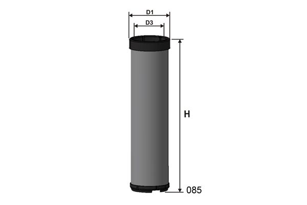 MISFAT Фильтр добавочного воздуха R602