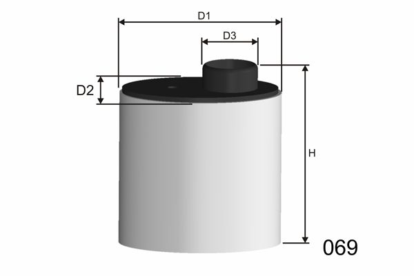 MISFAT Õhufilter R844