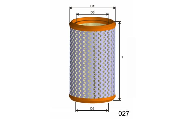 MISFAT Õhufilter RM804