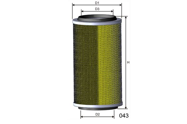 MISFAT Õhufilter RM878