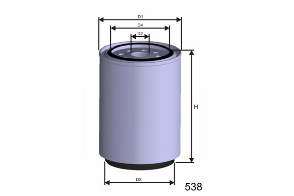 MISFAT Kütusefilter WS001