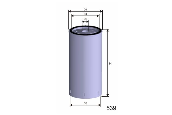 MISFAT Kütusefilter WS003