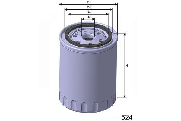 MISFAT Õlifilter Z211