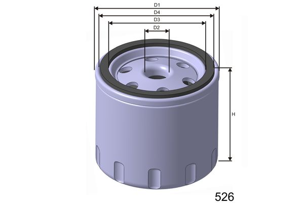 MISFAT Õlifilter Z278