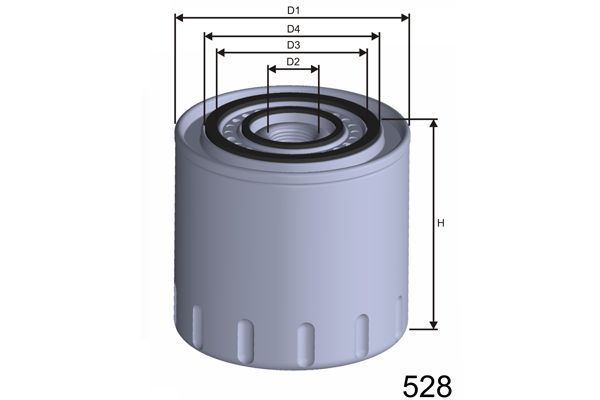 MISFAT Õlifilter Z313