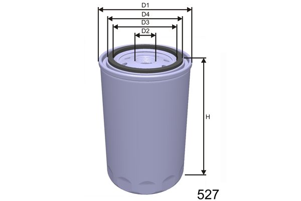 MISFAT Õlifilter Z469