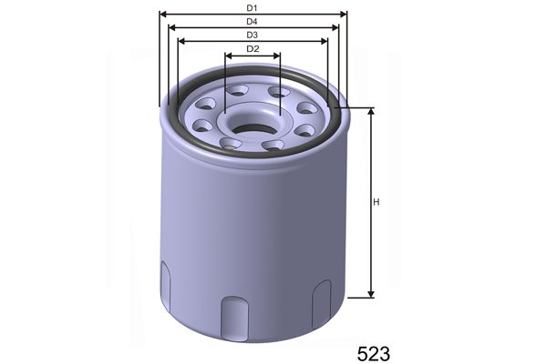 MISFAT Õlifilter Z693