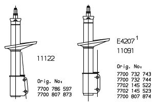 MONROE Amort 11122