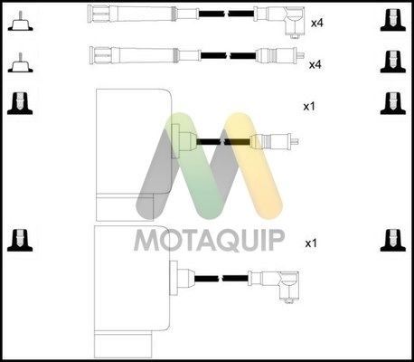 MOTAQUIP Süütesüsteemikomplekt LDRL1007