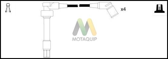 MOTAQUIP Комплект проводов зажигания LDRL1066