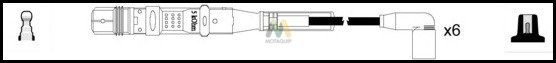 MOTAQUIP Süütesüsteemikomplekt LDRL1086