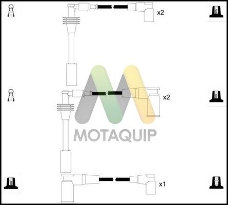 MOTAQUIP Süütesüsteemikomplekt LDRL1154