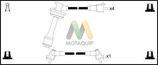 MOTAQUIP Комплект проводов зажигания LDRL1159
