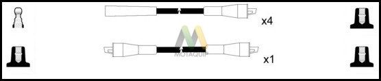MOTAQUIP Комплект проводов зажигания LDRL1181