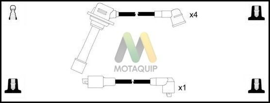 MOTAQUIP Комплект проводов зажигания LDRL1244