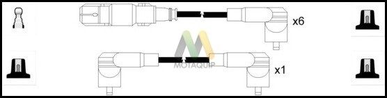 MOTAQUIP Süütesüsteemikomplekt LDRL1300