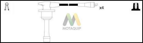 MOTAQUIP Комплект проводов зажигания LDRL1305