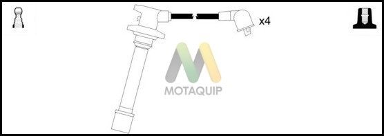 MOTAQUIP Комплект проводов зажигания LDRL1308