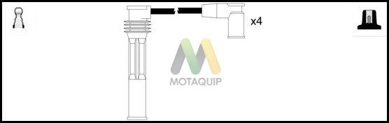 MOTAQUIP Комплект проводов зажигания LDRL1390