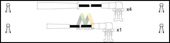 MOTAQUIP Süütesüsteemikomplekt LDRL150