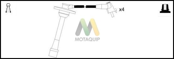 MOTAQUIP Комплект проводов зажигания LDRL1602