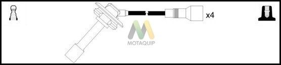 MOTAQUIP Комплект проводов зажигания LDRL1616