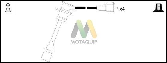 MOTAQUIP Комплект проводов зажигания LDRL1651