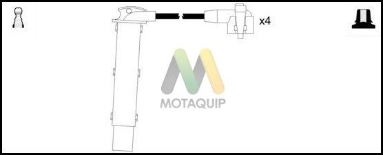 MOTAQUIP Комплект проводов зажигания LDRL366