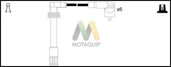 MOTAQUIP Комплект проводов зажигания LDRL394
