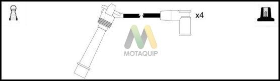 MOTAQUIP Комплект проводов зажигания LDRL699