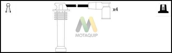 MOTAQUIP Комплект проводов зажигания LDRL821