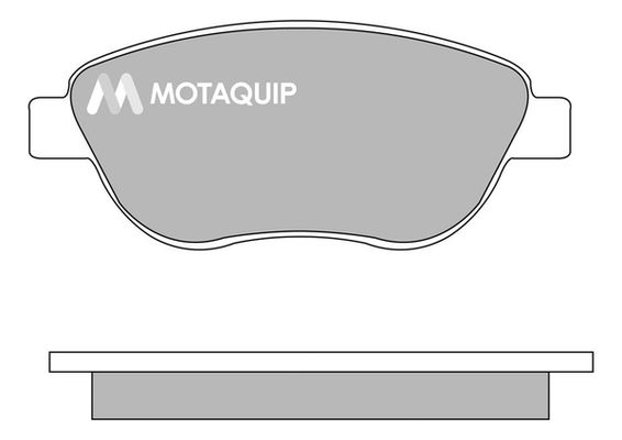 MOTAQUIP Комплект тормозных колодок, дисковый тормоз LVXL1007