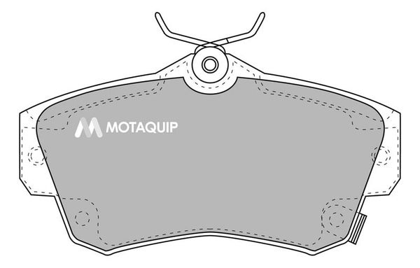 MOTAQUIP Piduriklotsi komplekt,ketaspidur LVXL1019