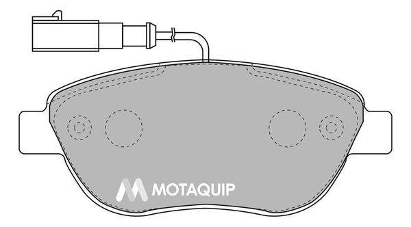 MOTAQUIP Комплект тормозных колодок, дисковый тормоз LVXL1040