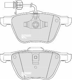 MOTAQUIP Piduriklotsi komplekt,ketaspidur LVXL1043