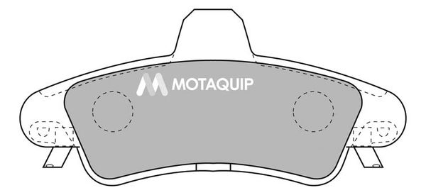 MOTAQUIP Комплект тормозных колодок, дисковый тормоз LVXL1044