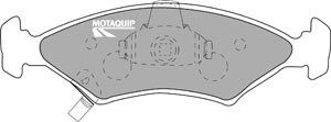 MOTAQUIP Piduriklotsi komplekt,ketaspidur LVXL1055