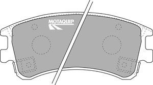 MOTAQUIP Piduriklotsi komplekt,ketaspidur LVXL1064