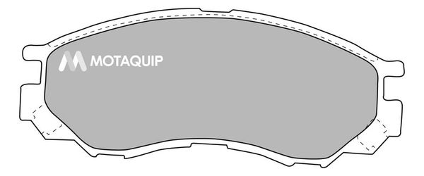 MOTAQUIP Комплект тормозных колодок, дисковый тормоз LVXL1082