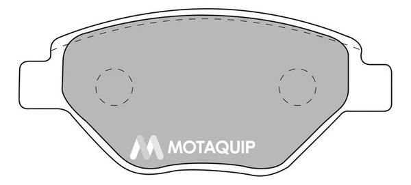 MOTAQUIP Piduriklotsi komplekt,ketaspidur LVXL1095