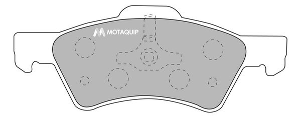 MOTAQUIP Piduriklotsi komplekt,ketaspidur LVXL1143