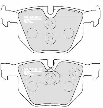 MOTAQUIP Piduriklotsi komplekt,ketaspidur LVXL1167