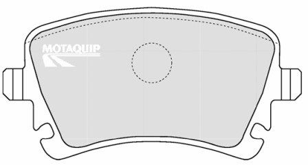 MOTAQUIP Комплект тормозных колодок, дисковый тормоз LVXL1172