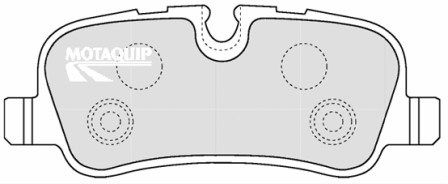 MOTAQUIP Piduriklotsi komplekt,ketaspidur LVXL1197