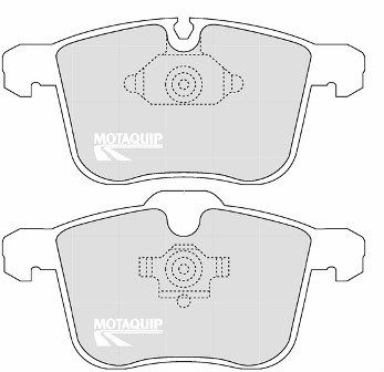 MOTAQUIP Piduriklotsi komplekt,ketaspidur LVXL1252